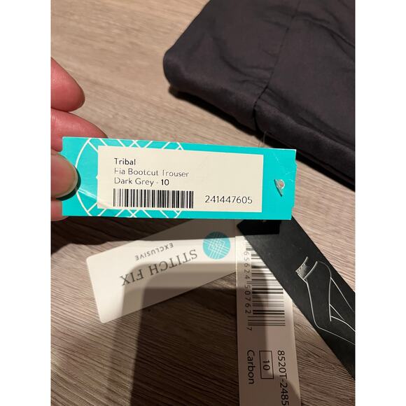 Tribal - Fia Bootcut Trouser / 10 / Gray / NWT - Picture 5 of 9